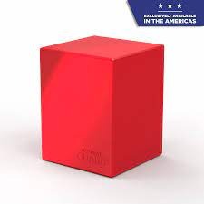 Ultimate Guard - Deck Case 100+ Boulder - Solid Red